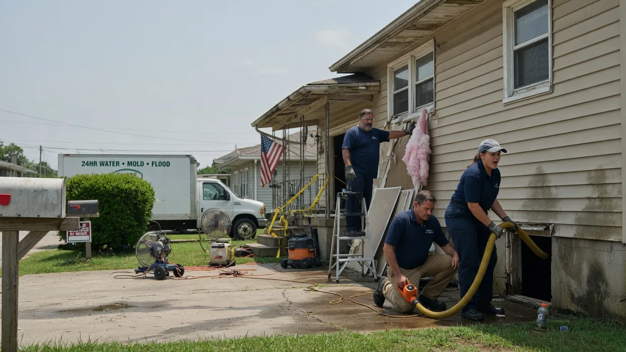 Water Damage Repair in Gorum, LA near me